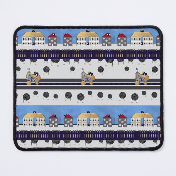Item preview, Naive Scene with One Cat on a Ritzy Ride  designed and sold by ImperialLily.