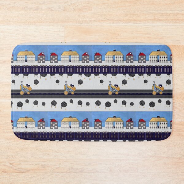 Item preview, Naive Scene with One Cat on a Ritzy Ride  designed and sold by ImperialLily.