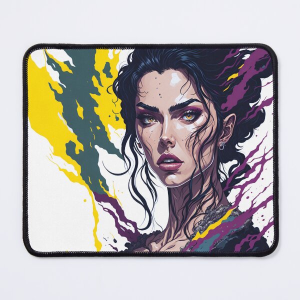 Item preview, Beautiful woman color paint splash. designed and sold by Amorndetch.