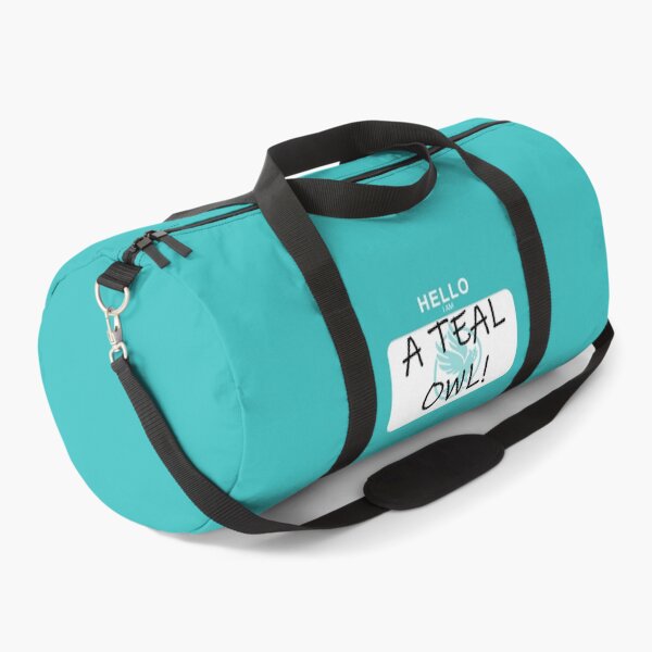Item preview, MHC Teal Owl Name Tag designed and sold by SpoonDealer.