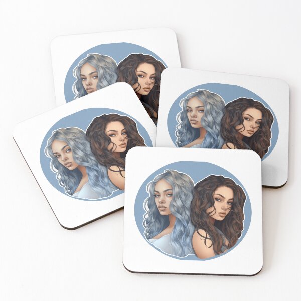 Item preview, Everlasting Bonds: Celebrate the Friendship of Two Girls in Art designed and sold by veinmerch.