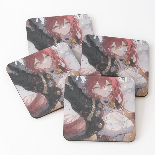 Item preview, Honkai Star Rail Himeko digital poster designed and sold by OtakuMerchDepot.