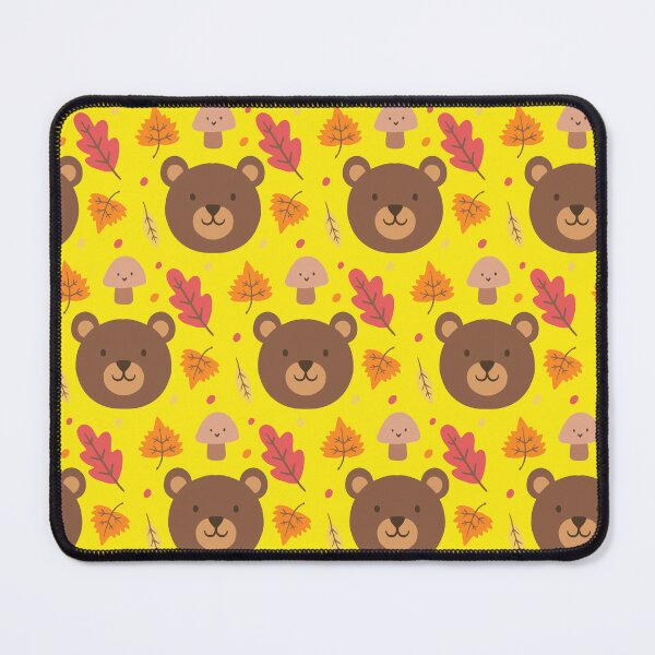 Item preview, Cute Bear Autmn Pattern designed and sold by OneCreativeArt.