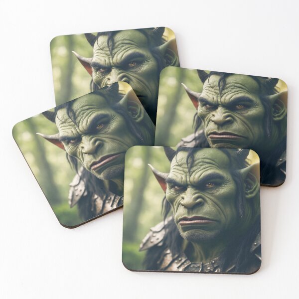 Item preview, FJP0005 - The Green Orc In The Woods designed and sold by Futuriddle.