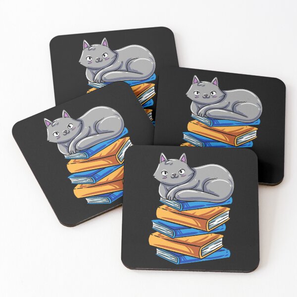 Item preview, Book Cat Bookworm Novel Booknerd Reading Booklover designed and sold by Pubi.