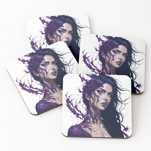 Item preview, Beautiful woman color paint splash. designed and sold by Amorndetch.