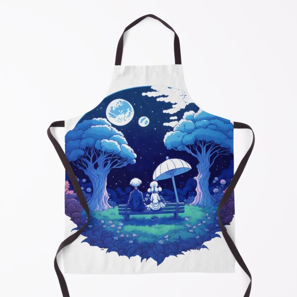 Item preview, Mystical Garden under the Dark Moon Sky designed and sold by JojoArtEvo.