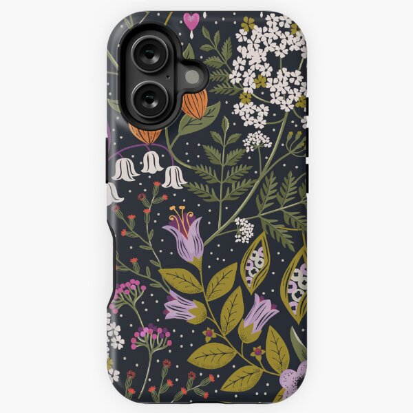 Aperçu de l'œuvre Jolies fleurs vivaces vénéneuses avec belladone de morelle mortelle, pruche, muguet, trompettes d'anges, lanternes chinoises et digitale créée et vendue par sallymountain.