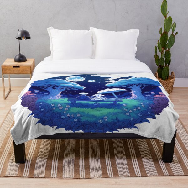 Item preview, Mystical Garden under the Dark Moon Sky designed and sold by JojoArtEvo.