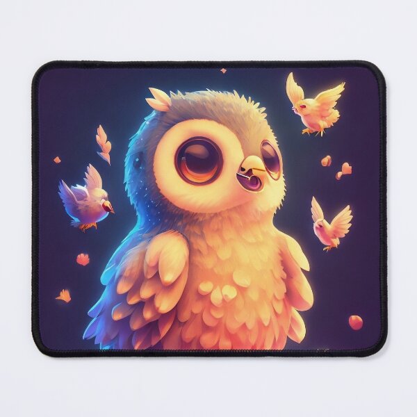 Artikelvorschau, Ai Generated Cute Spirit Bird Tranquilplume entworfen und verkauft von AiArtMerch.