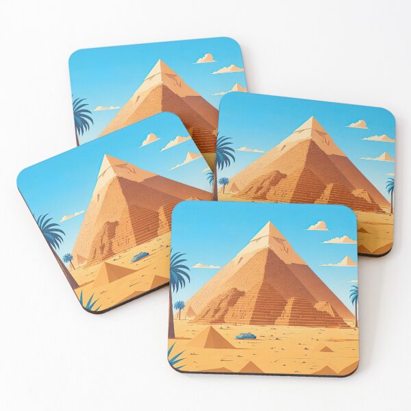 Item preview, Las grandes pirámides de Giza designed and sold by fleurdesignart.