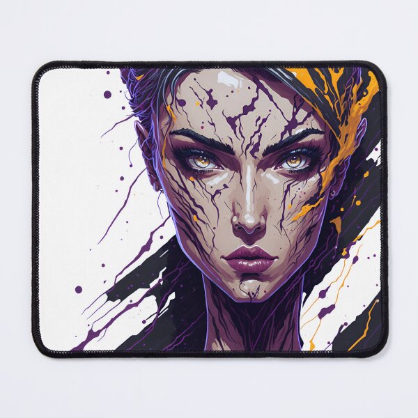 Item preview, Beautiful woman color paint splash. designed and sold by Amorndetch.