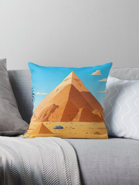 Artikel-Vorschau von Die Großen Pyramiden von Gizeh, designt und verkauft von fleurdesignart.