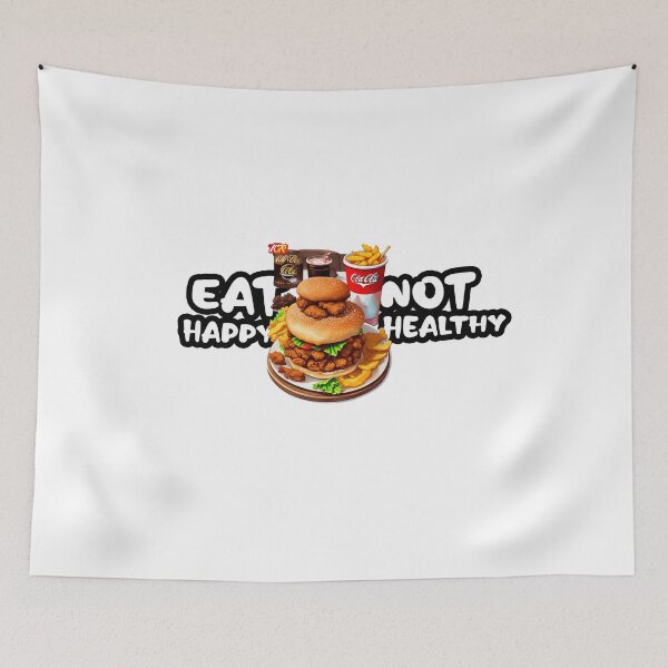 Artikelvorschau, Eat happy not healthy: A Love-Filled Platter entworfen und verkauft von Paolospresent.
