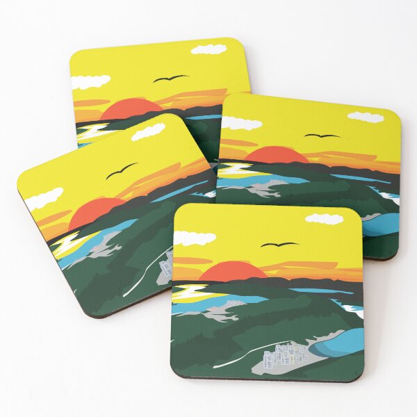 Item preview, Seaside Landscape designed and sold by Janaa-Designs.