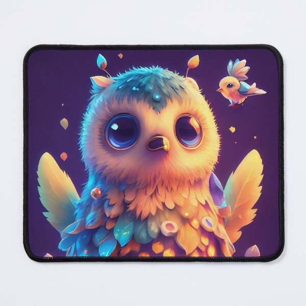 Artikelvorschau, Ai Generated Cute Spirit Bird Emberflight entworfen und verkauft von AiArtMerch.