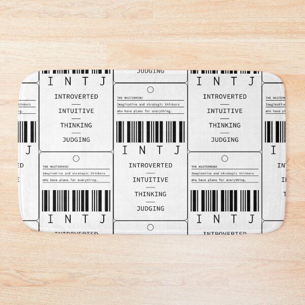 Item preview, INTJ - The Mastermind - Introverted Intuitive Thinking Judging Personality designed and sold by Millusti.