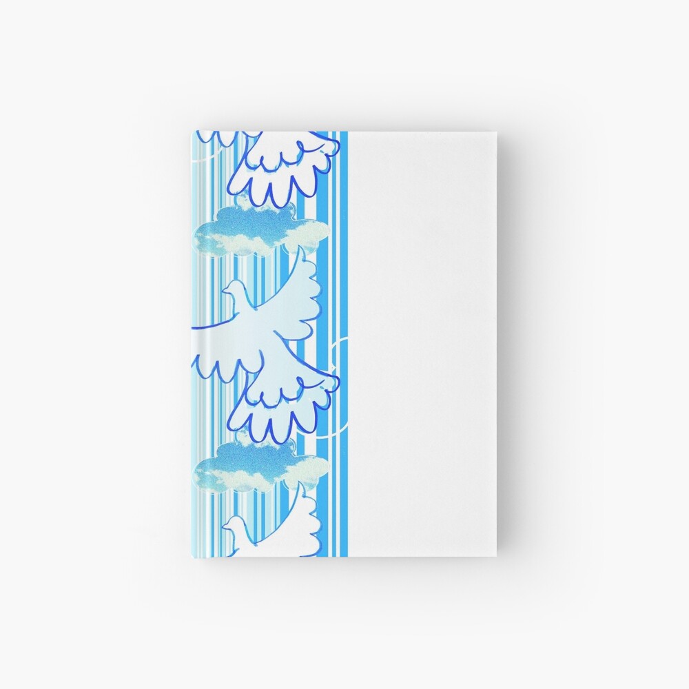 free - celebration of peace pattern Hardcover Journal