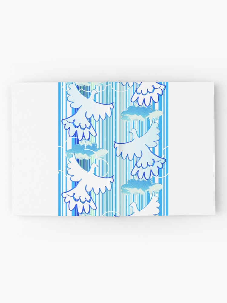 Alternate view of free - celebration of peace pattern Hardcover Journal