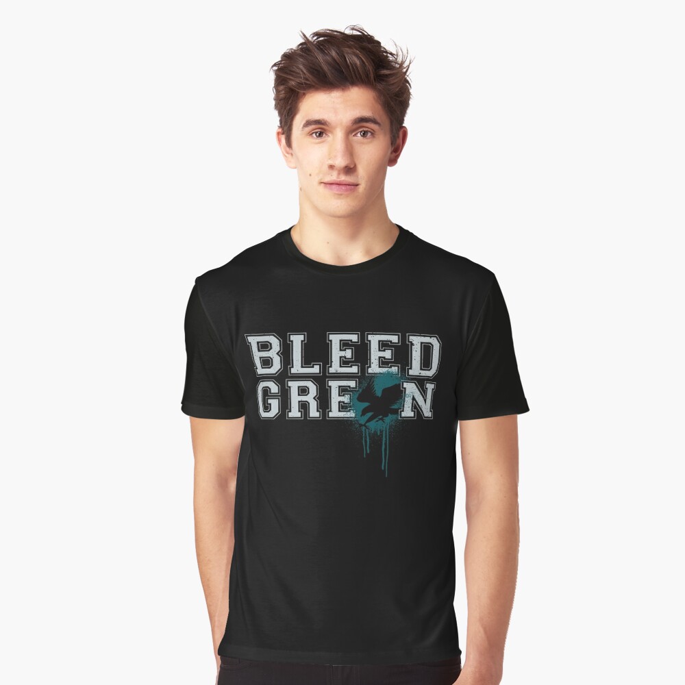 Bleed Green Philadelphia Eagles Football Fly Eagles Fly Tee | Essential  T-Shirt