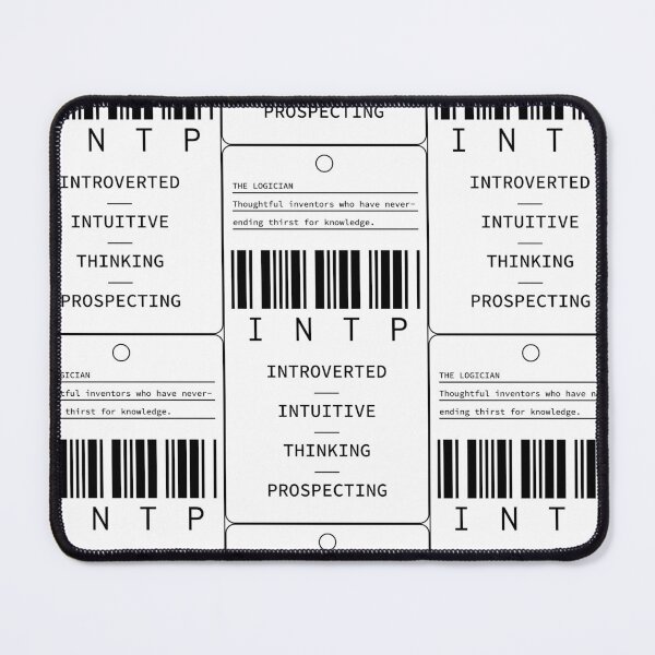 Item preview, INTP - The Logician - Introverted Intuitive Thinking Prospecting Personality designed and sold by Millusti.