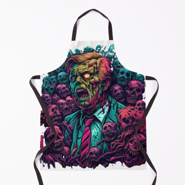 Item preview, Vibrant Zombie Delight - Colorful Zombie Art designed and sold by JojoArtEvo.