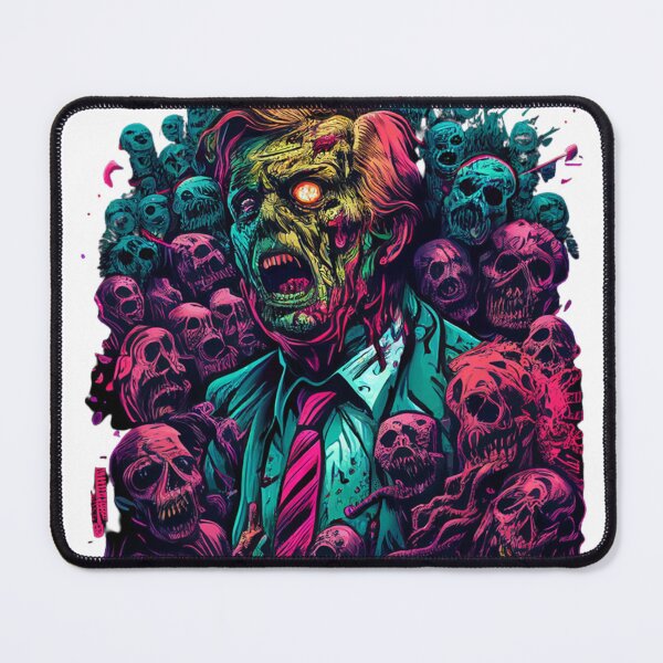 Item preview, Vibrant Zombie Delight - Colorful Zombie Art designed and sold by JojoArtEvo.