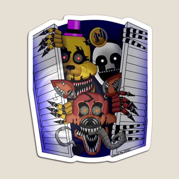 FNAF 4 Magnet for Sale by Be Your Self