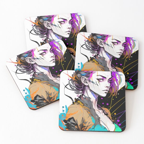 Item preview, Beautiful woman color paint splash. designed and sold by Amorndetch.