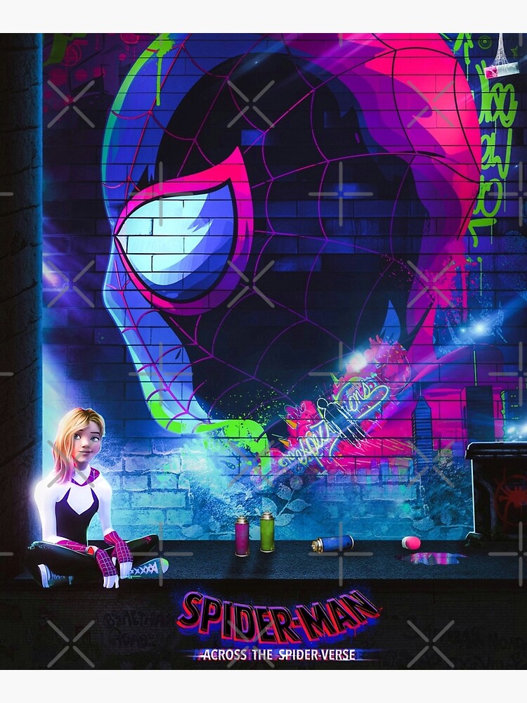 Across The Spider Verse Miles Morales Poster For Sale By Wazirrrar