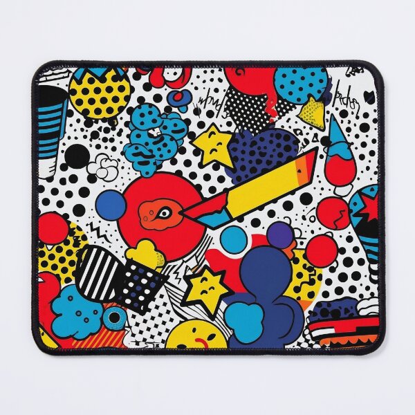 Item preview, Pop Art Splatter Pattern designed and sold by DB509-Arts.