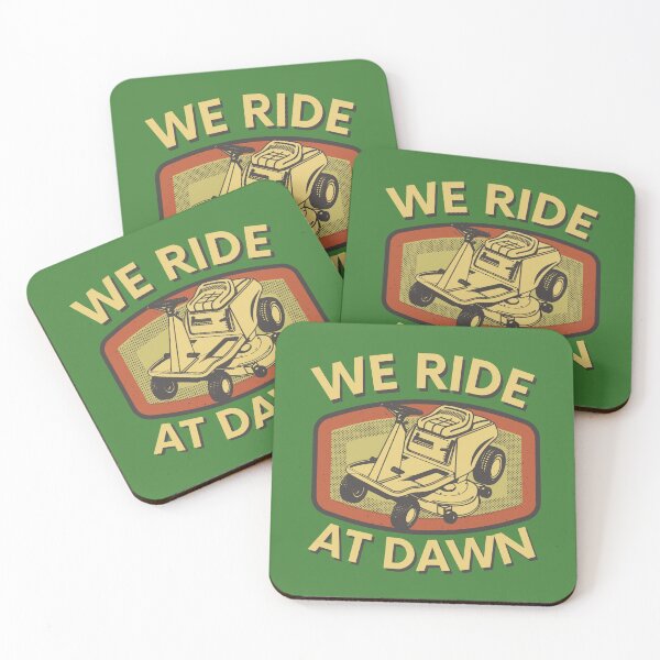 Item preview, We Ride At Dawn Lawn Mower gift for dad funny mens gift designed and sold by ds-4.