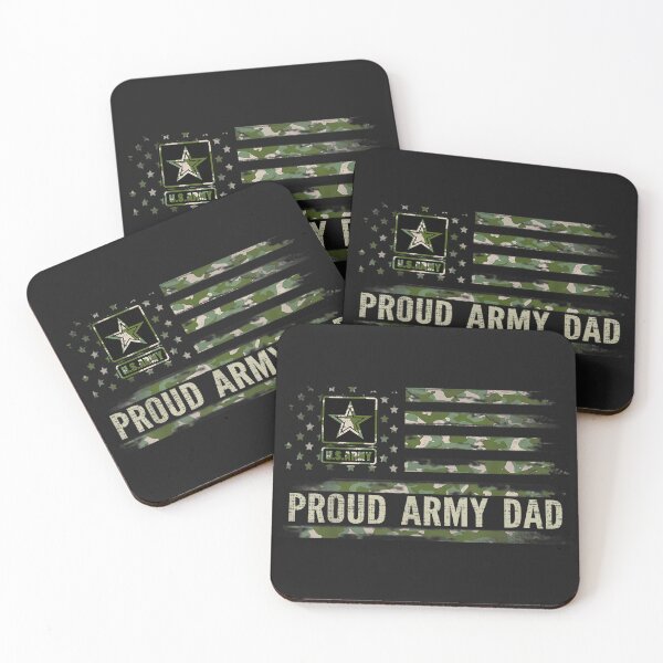 Item preview, Vintage Proud Army Dad Camo American Flag Veteran Gift designed and sold by domitrovi.