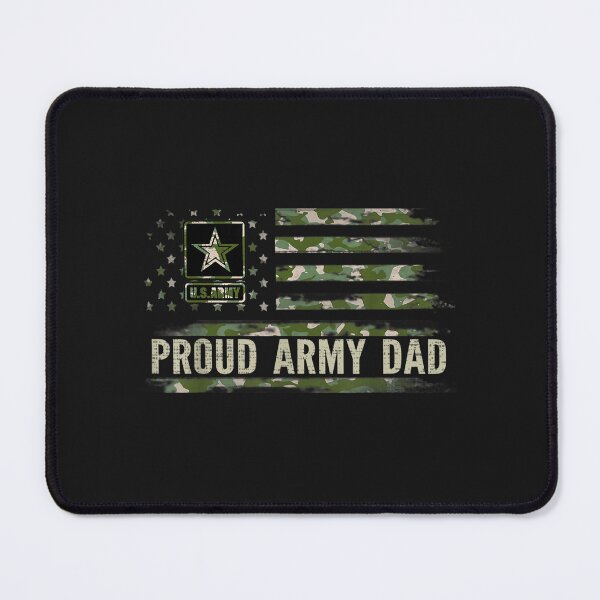Item preview, Vintage Proud Army Dad Camo American Flag Veteran Gift designed and sold by domitrovi.