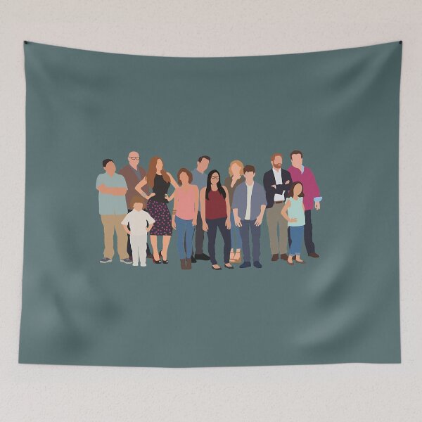 Item preview, Modern Family Cast Drawing  designed and sold by RushNethercote.