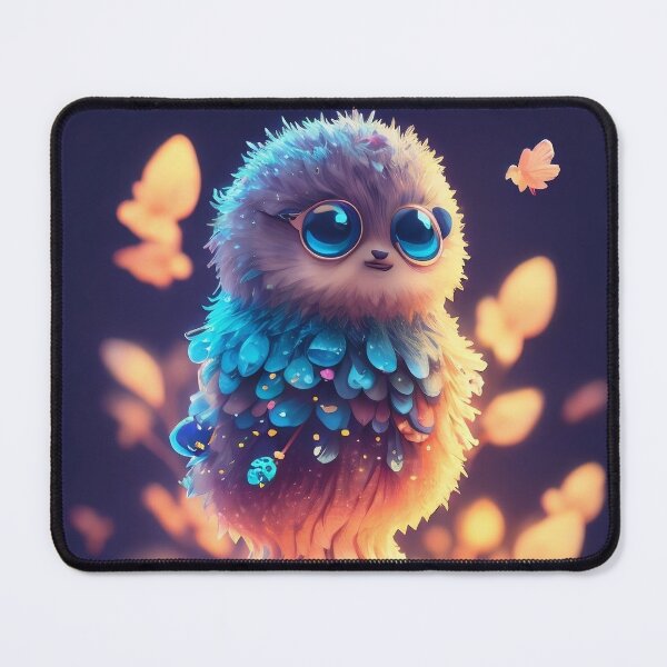 Item preview, Ai Generated Cute Spirit Bird Celestialwing designed and sold by AiArtMerch.