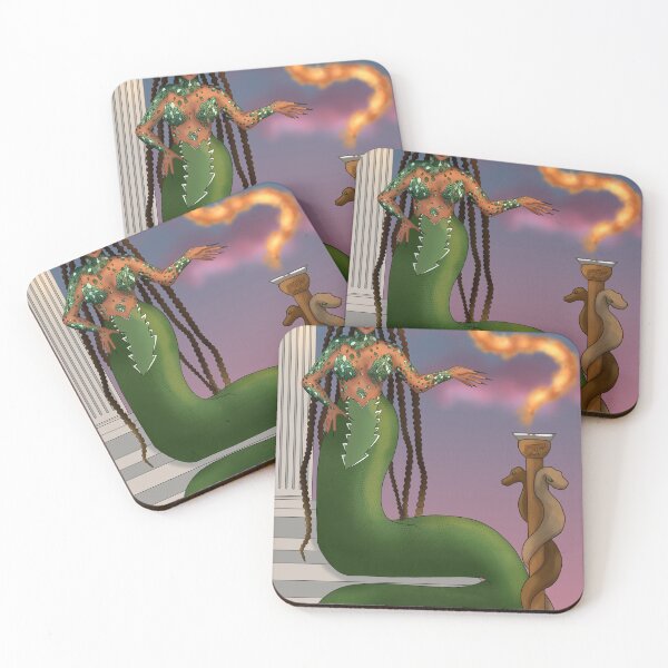 Item preview, Sasha Colby Goddess Snake Temple designed and sold by jonosmatt.