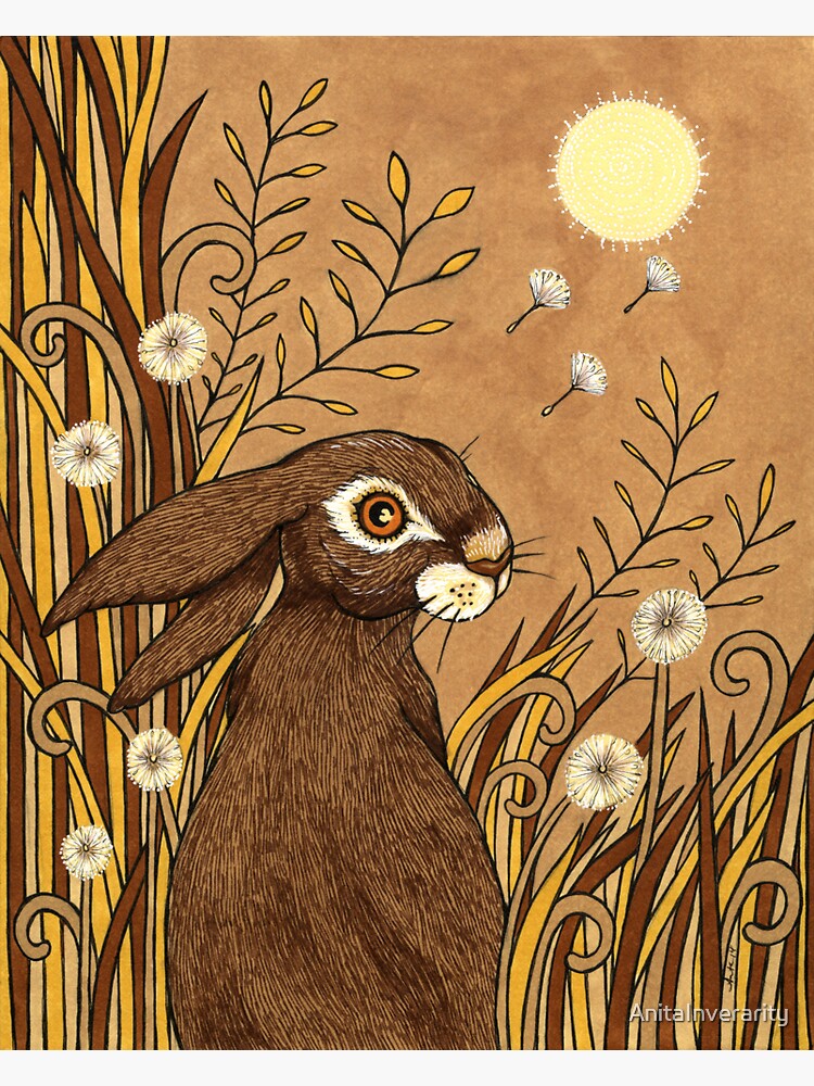 Thumbnail 3 of 3, Sticker, The Whisper designed and sold by AnitaInverarity.