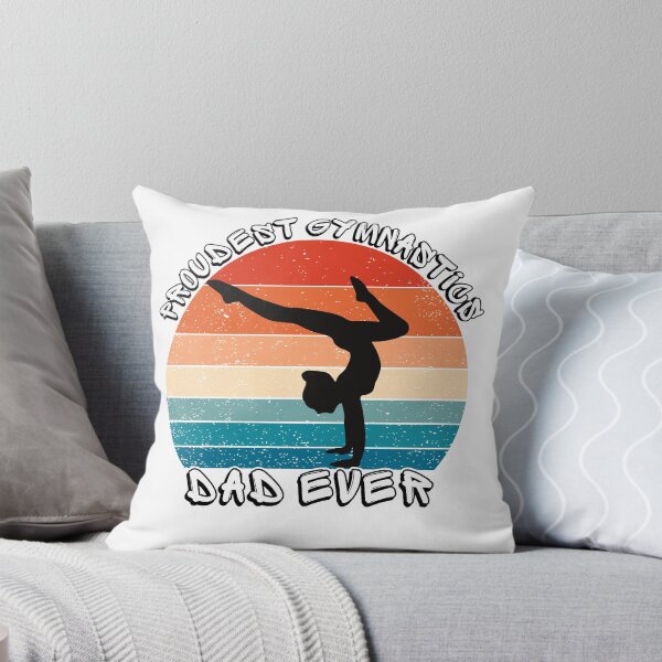 Item preview,  Proudest Gymnastics Dad Ever designed and sold by Adilessayeh.