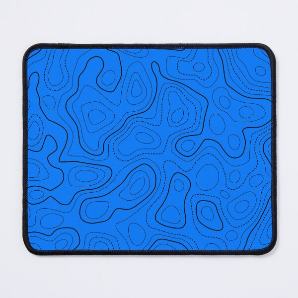 Item preview, Blue Topographic Pattern. designed and sold by Aetherier.