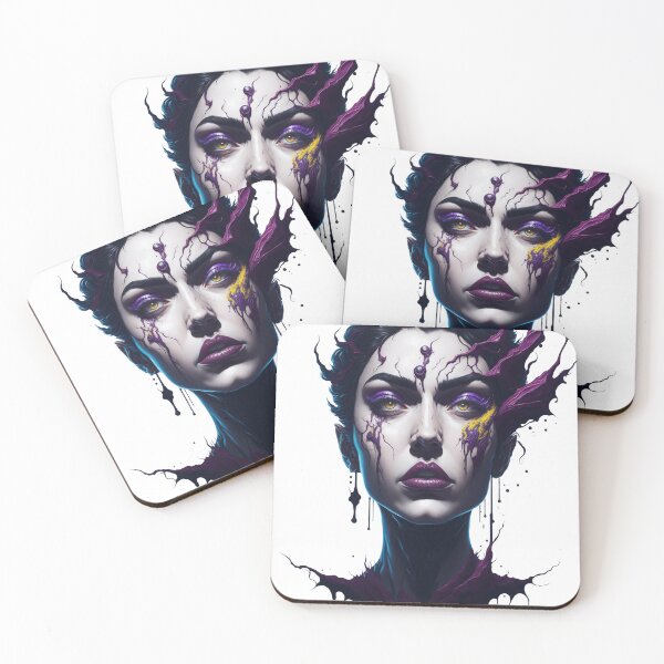 Item preview, Beautiful woman color paint splash. designed and sold by Amorndetch.