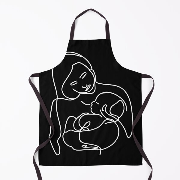 Item preview, Mother and her baby line art designed and sold by ciaobebo.