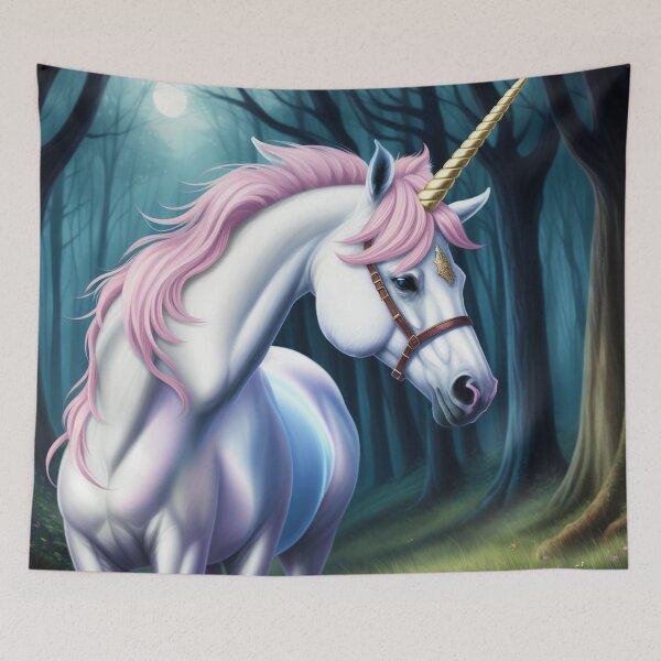 Item preview, Unicorn - White with Pink Main designed and sold by shakespeare1212.