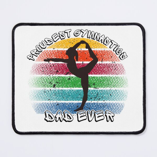 Item preview, Proudest Gymnastics Dad Ever designed and sold by Adilessayeh.