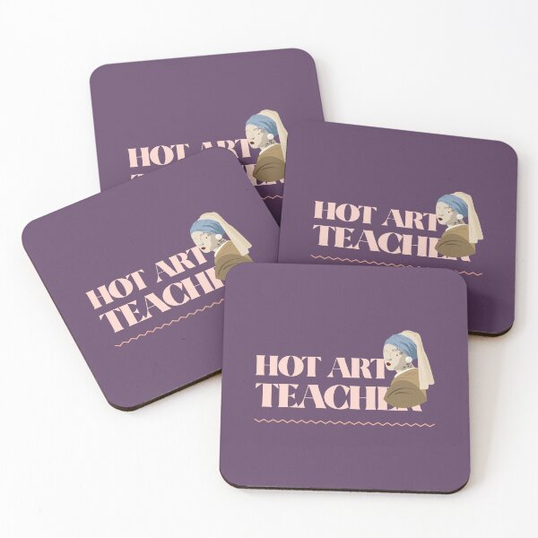 Item preview, Hot Art Teacher Funny Girl With a Pearl Earring Painter Quote designed and sold by Winter--Flowers.