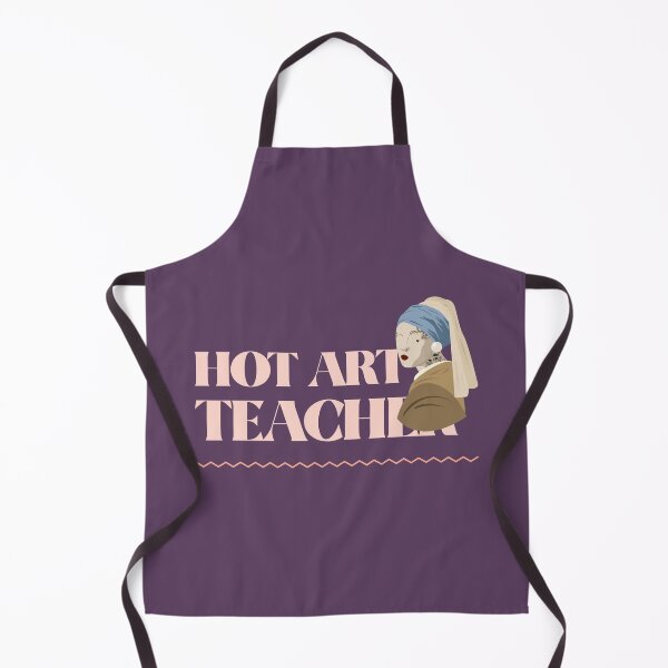 Item preview, Hot Art Teacher Funny Girl With a Pearl Earring Painter Quote designed and sold by Winter--Flowers.