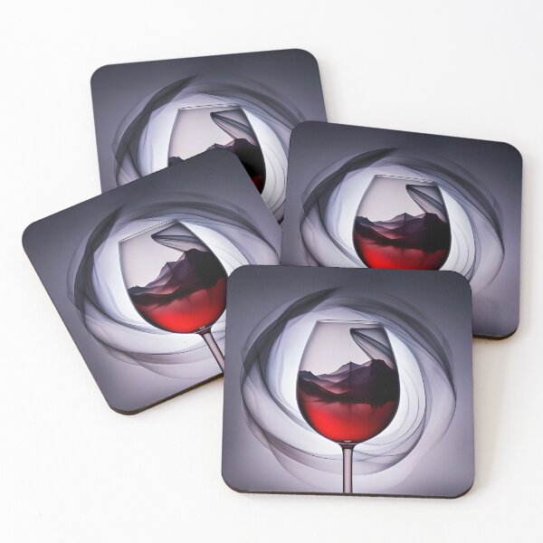 Item preview, Mountains to Drink: A Captivating Double Exposure designed and sold by Arc1.