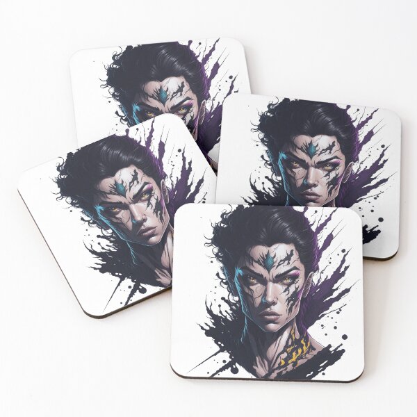 Item preview, Madness woman color paint splash. designed and sold by Amorndetch.