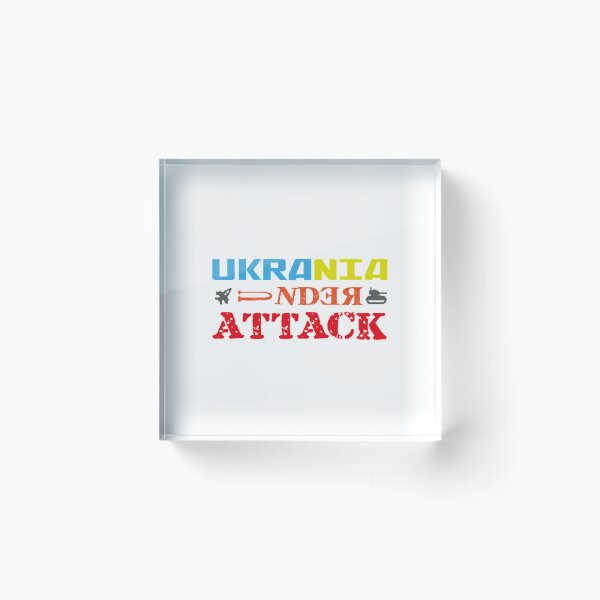 Item preview, Ukrania Under Attack  designed and sold by ehilliss.