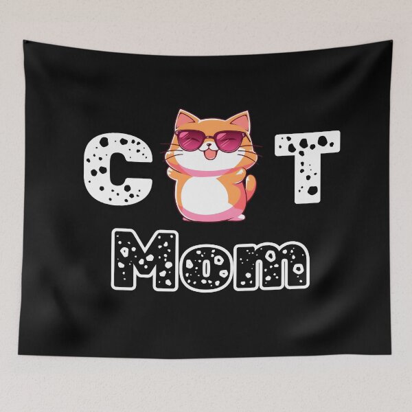 Item preview, cat mom cat mommy designed and sold by ArtHideaway.